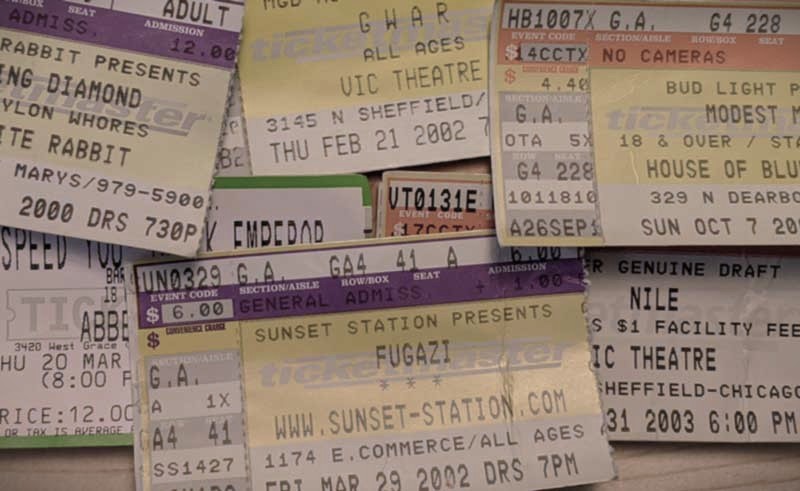 Ticket Stubs